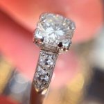 art deco engagement rings sydney - antique rings sydney