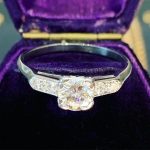 art deco engagement rings sydney - antique jewellery sydney