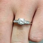 art deco engagement rings sydney - victorian engagement rings sydney