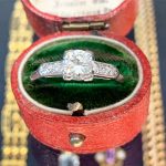 art deco engagement rings sydney - antique rings sydney